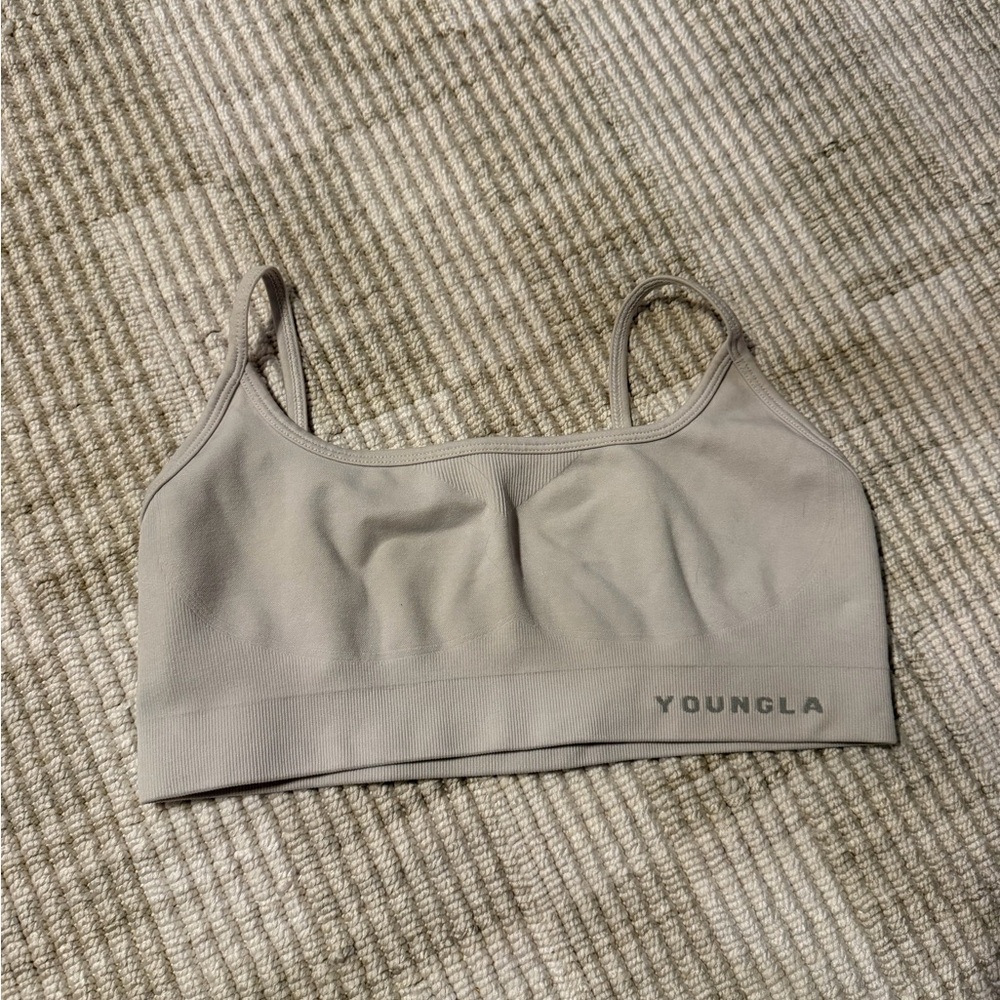 YoungLA Women's white Sports Bra